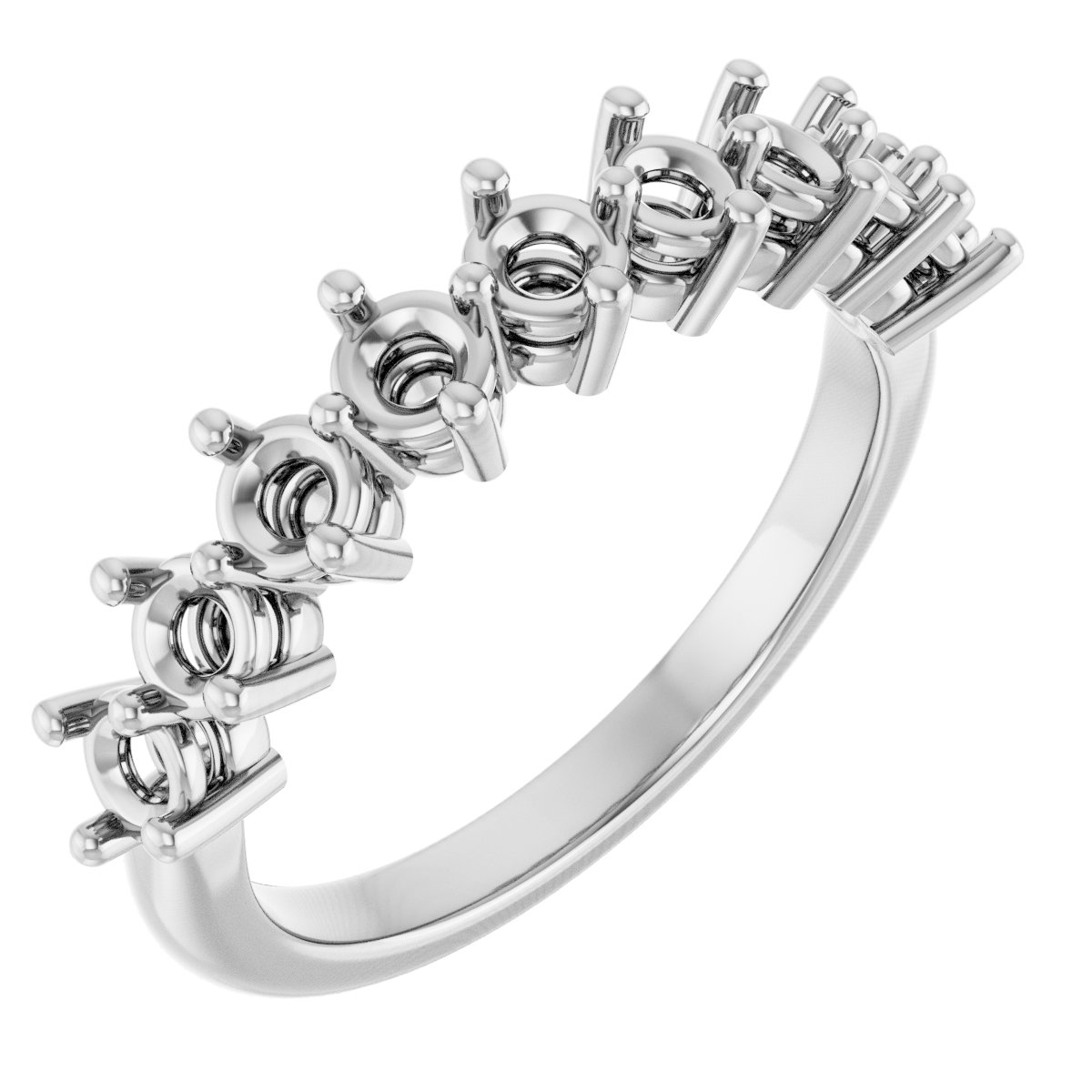 Nine-Stone Anniversary Band