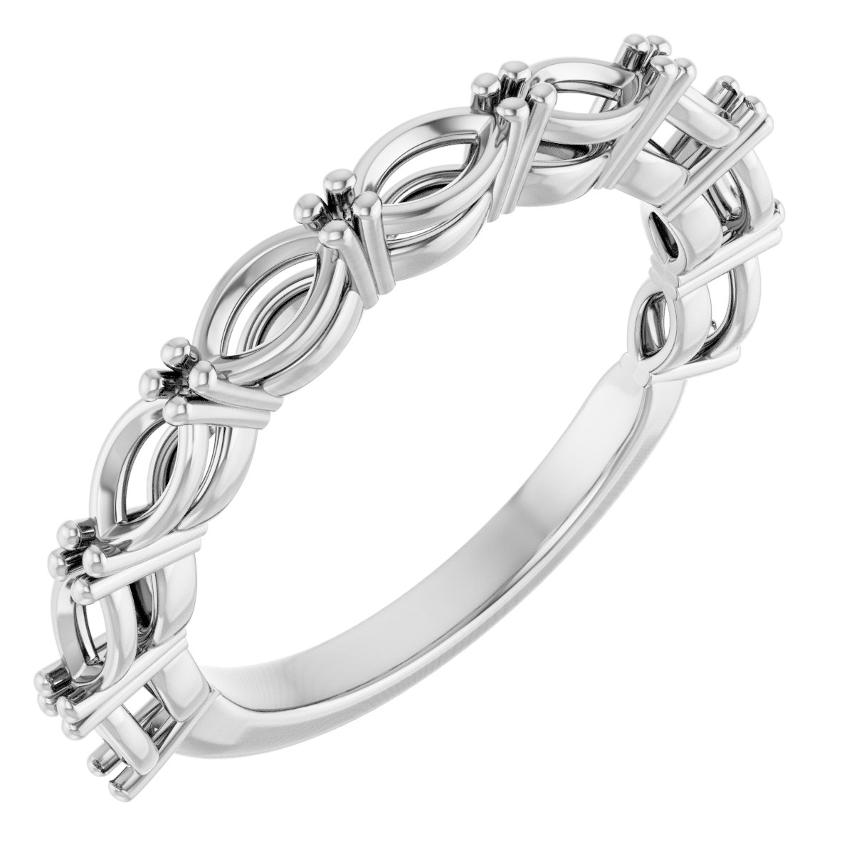 Nine-Stone Anniversary Band