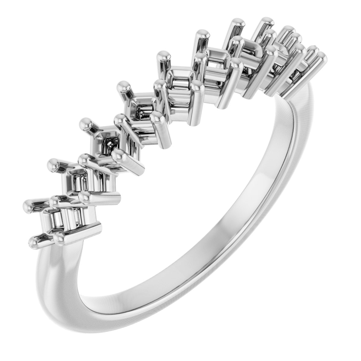 Nine-Stone Anniversary Band