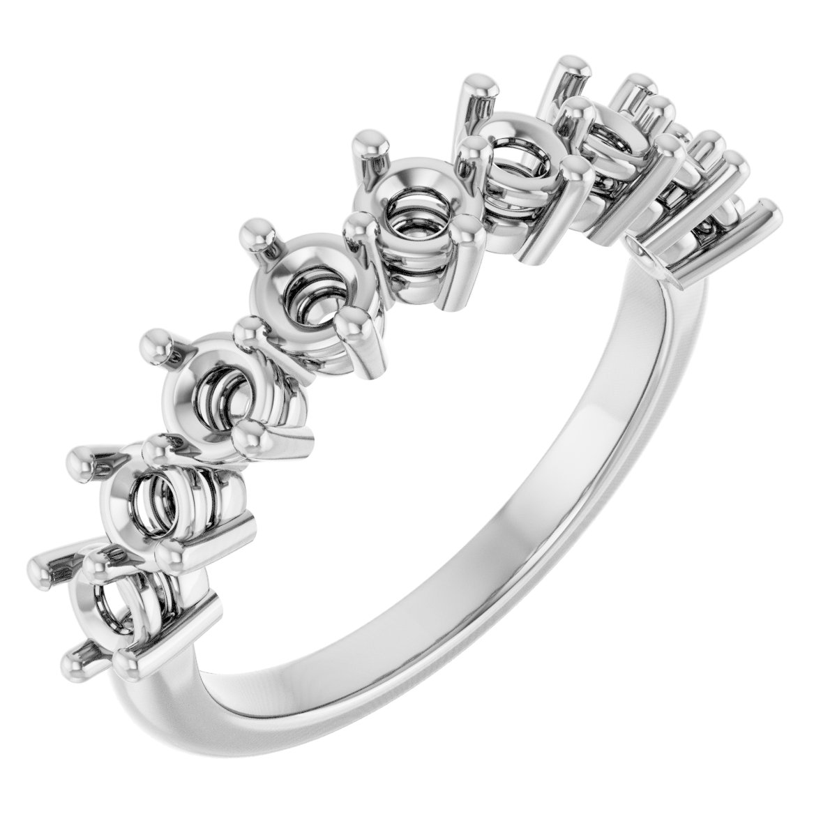Nine-Stone Anniversary Band