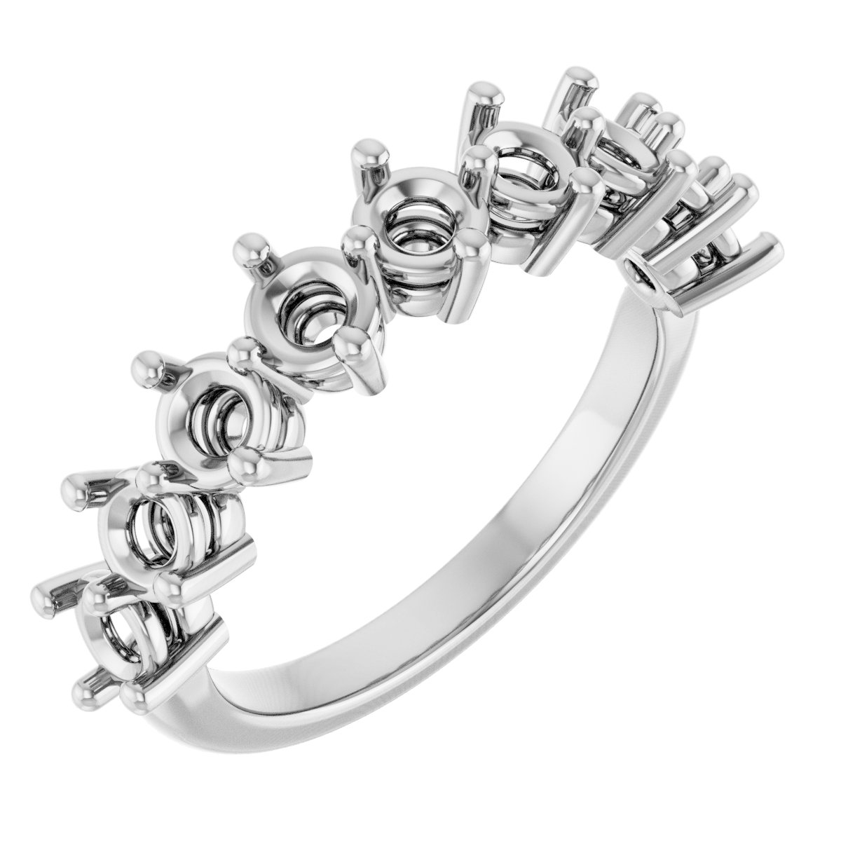 Nine-Stone Anniversary Band