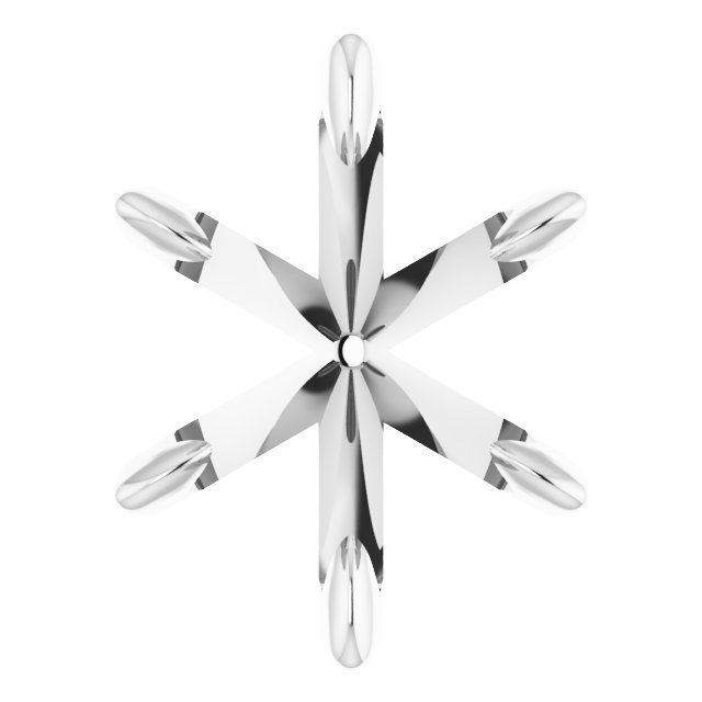 Pre-Notched Claw-Prong Shank Setting