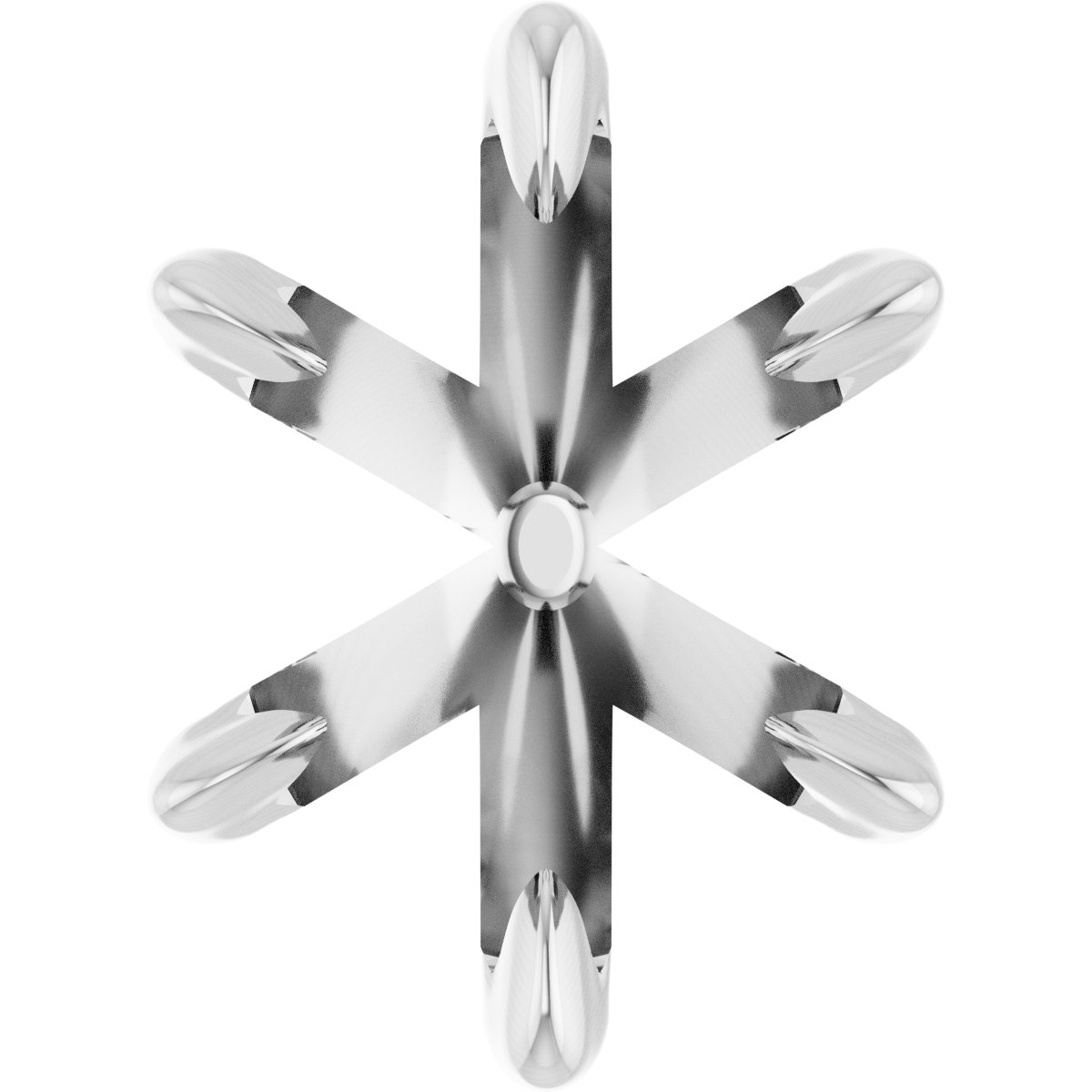 Pre-Notched Claw-Prong Shank Setting