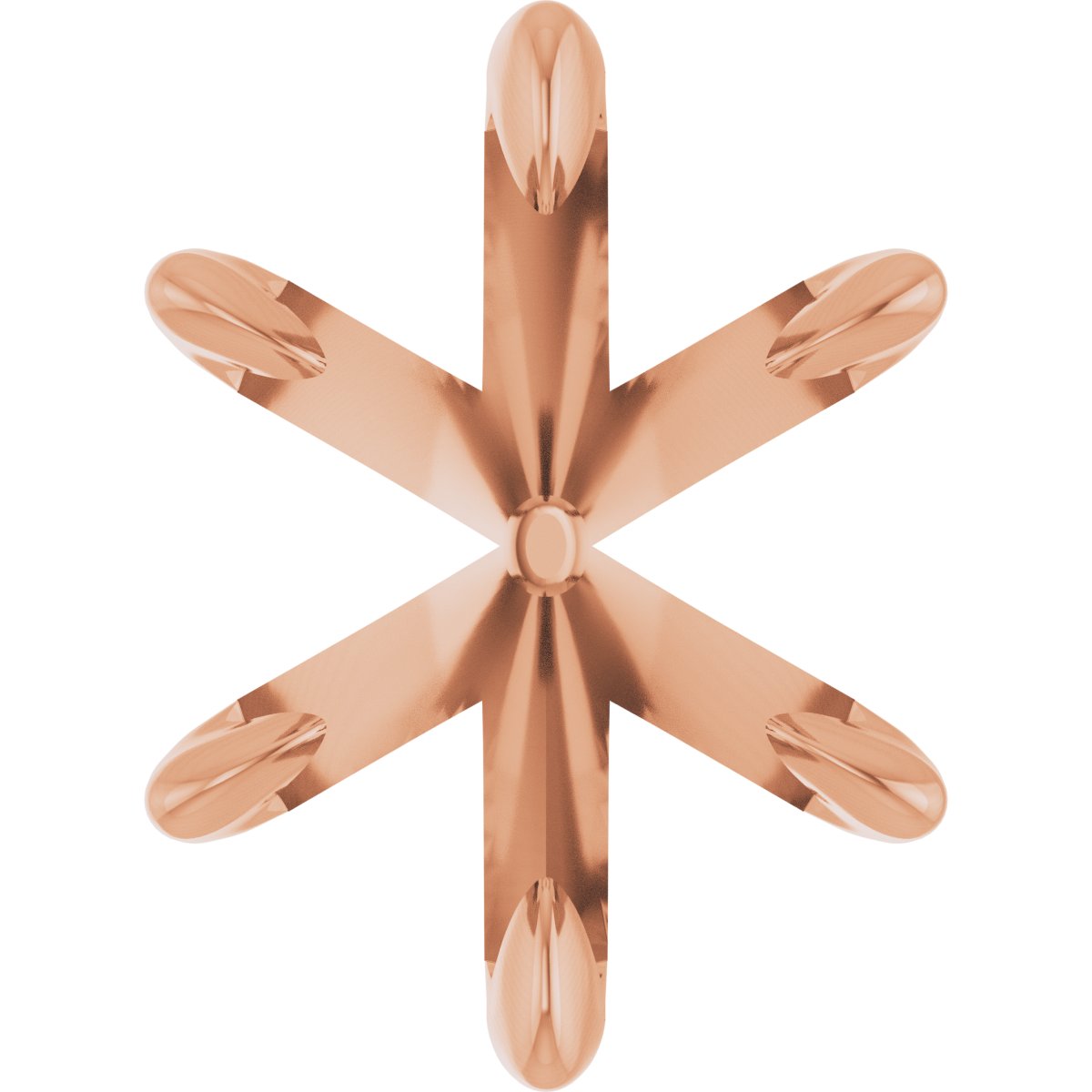 Pre-Notched Claw-Prong Shank Setting