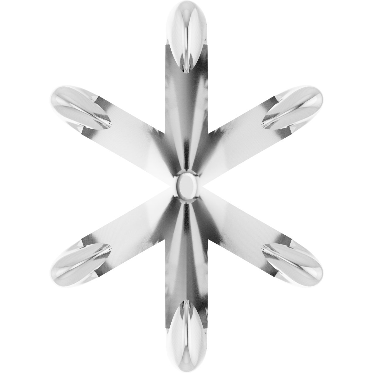 Pre-Notched Claw-Prong Shank Setting