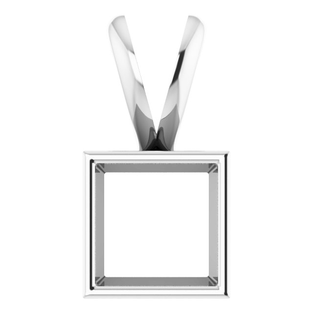 Bezel-Set Solitaire Pendant