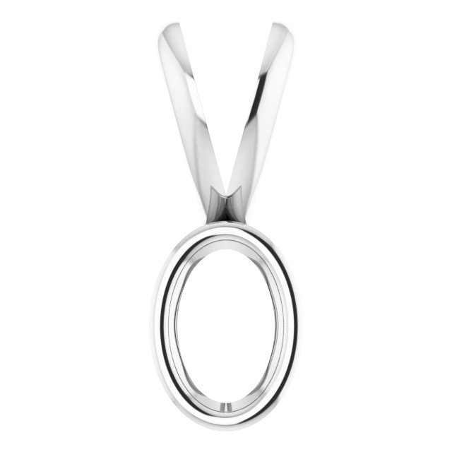 Bezel-Set Solitaire Pendant