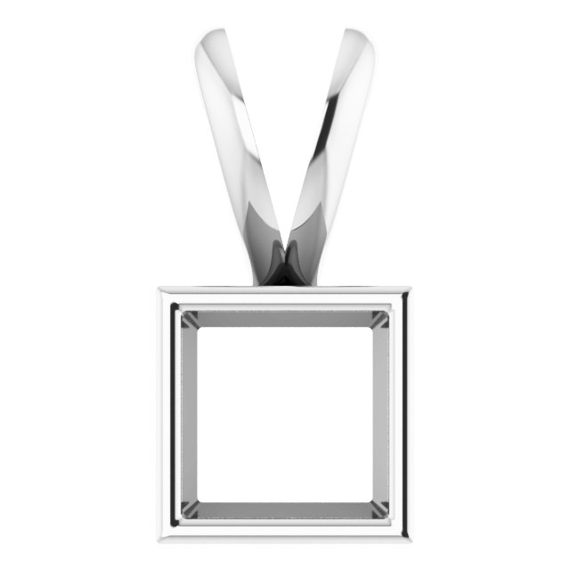 Bezel-Set Solitaire Pendant