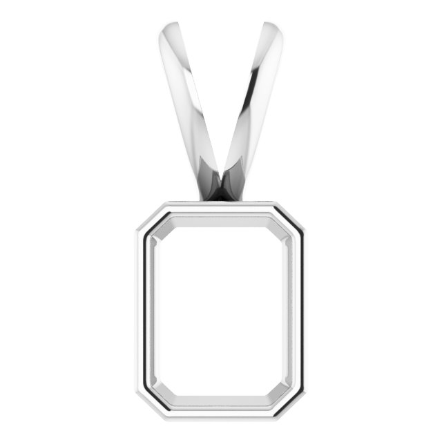 Bezel-Set Solitaire Pendant