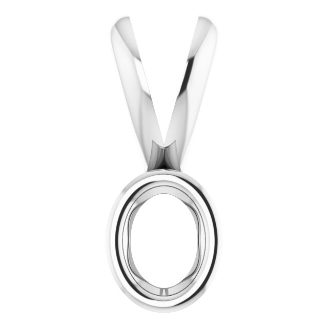 Bezel-Set Solitaire Pendant