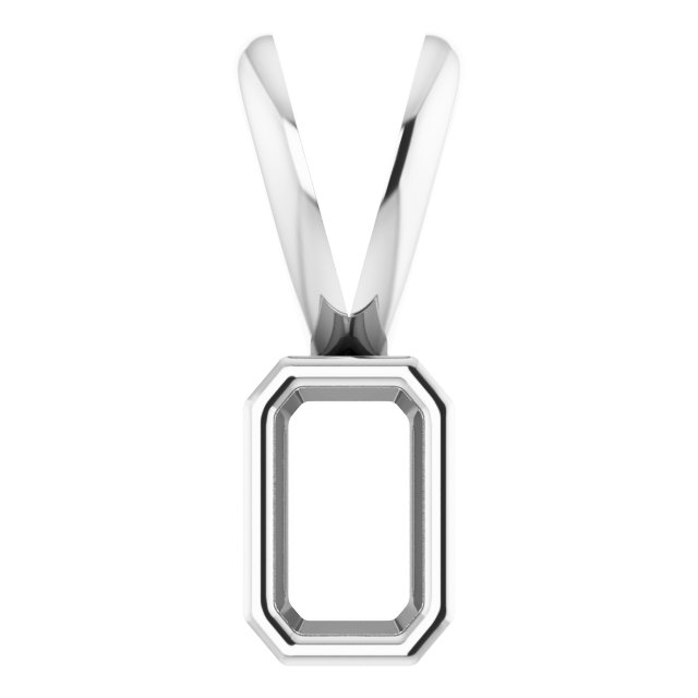 Bezel-Set Solitaire Pendant