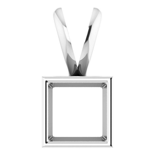 Bezel-Set Solitaire Pendant
