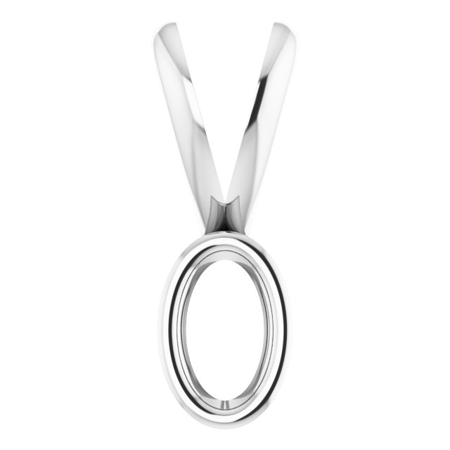 Bezel-Set Solitaire Pendant