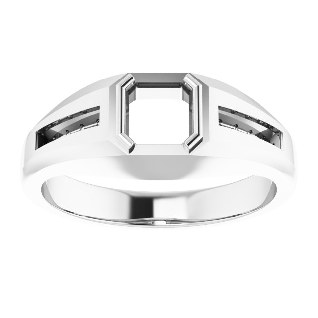 6x4 mm Oval Band Mounting view 3