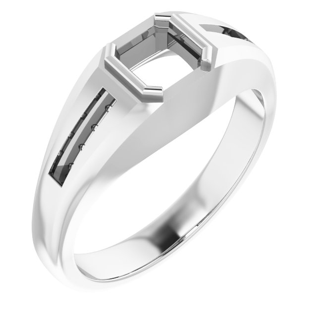 14k White Gold