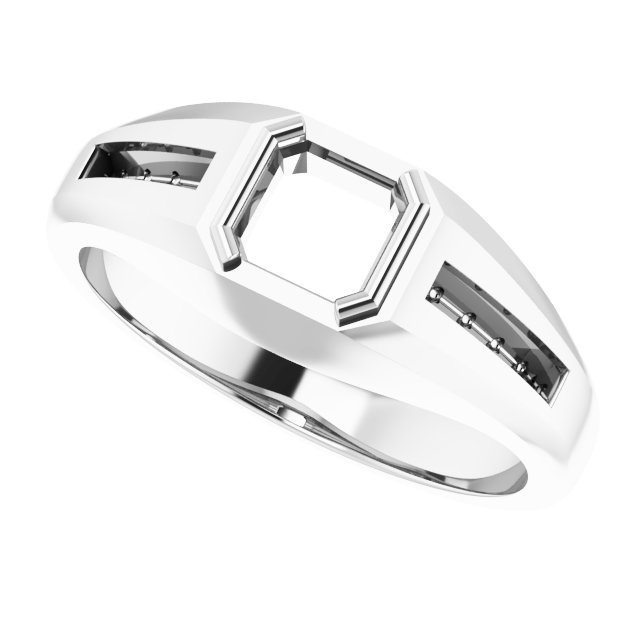 6x4 mm Oval Band Mounting view 5