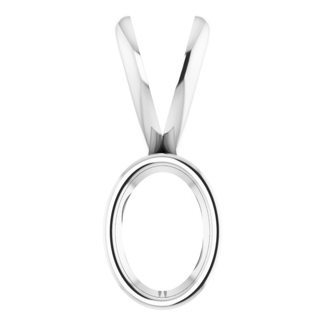 Bezel-Set Solitaire Pendant