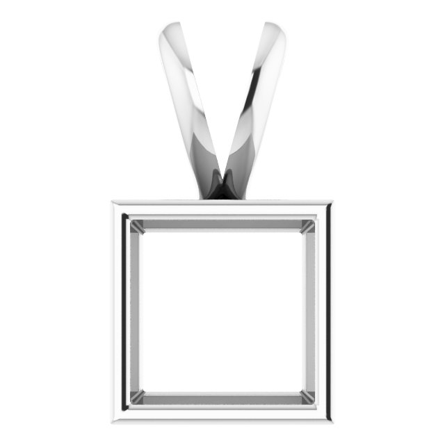 Bezel-Set Solitaire Pendant