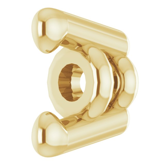 Round 2-Prong Earring Setting