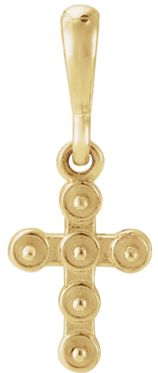 Pearl Youth Cross Necklace or Pendant
