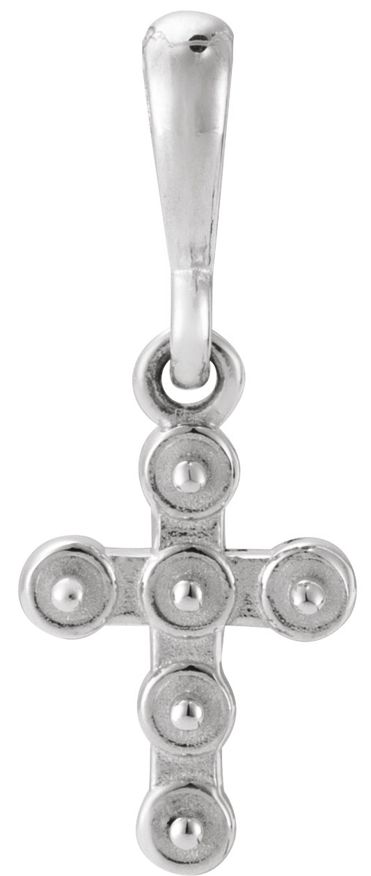 Pearl Youth Cross Necklace or Pendant