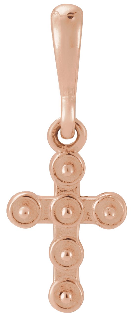 Pearl Youth Cross Necklace or Pendant
