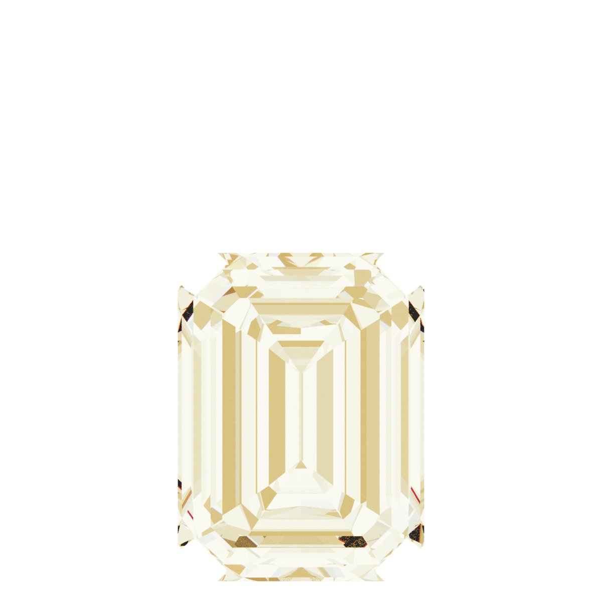 14K Yellow 3/4 CT Lab-Grown Diamond Pendant