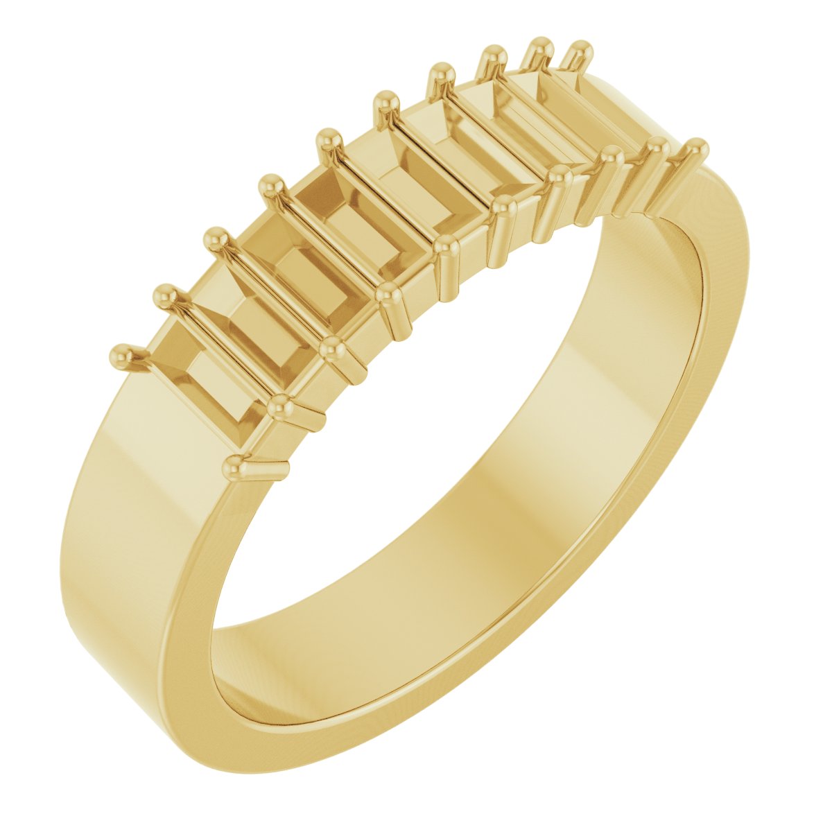 Nine-Stone Anniversary Band