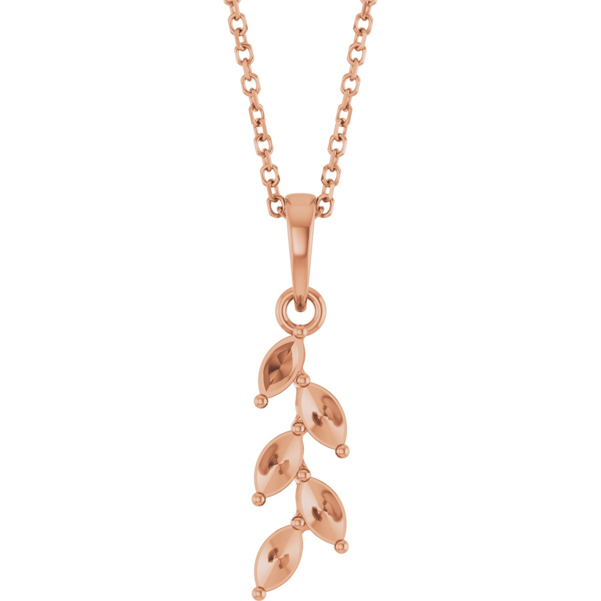 Family Leaf Necklace or Pendant