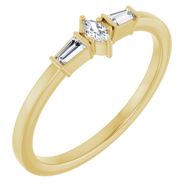 14k Yellow Gold
