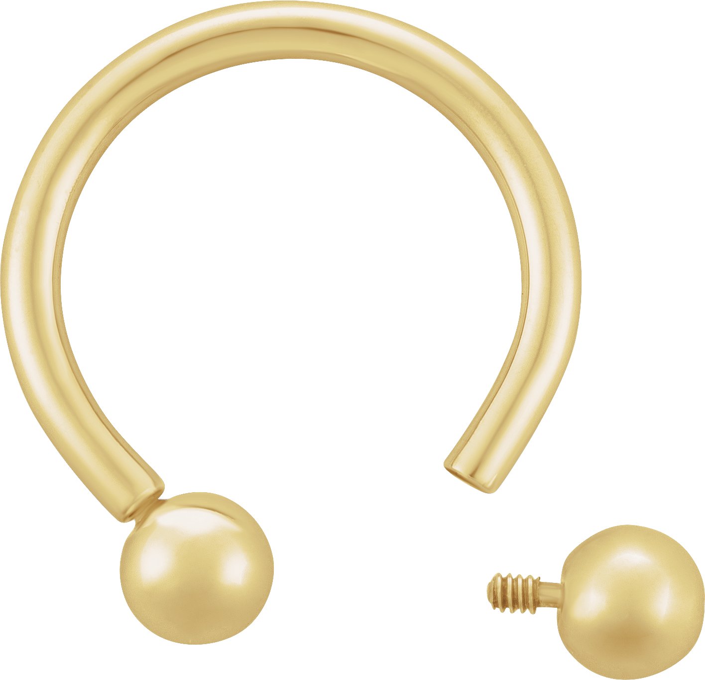 Circular Septum Barbell