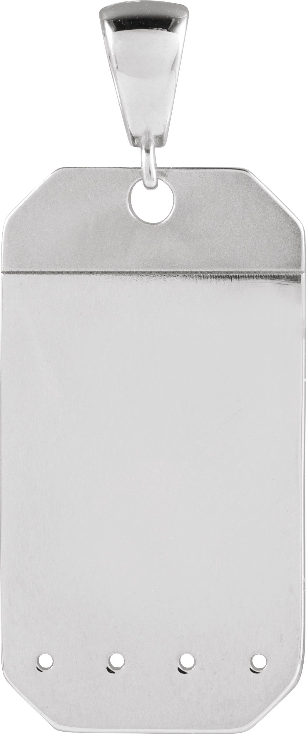 Engravable Family Dog Tag Pendant
