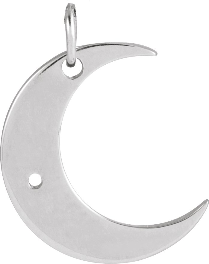 Crescent Moon Necklace or Pendant