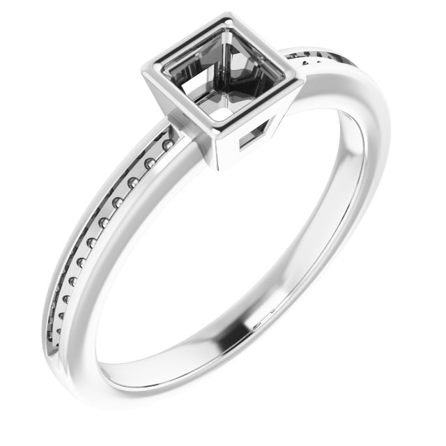 14k White Gold