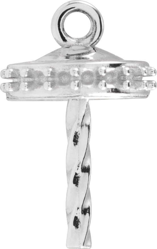 Hidden Halo-Style Pearl Dangle