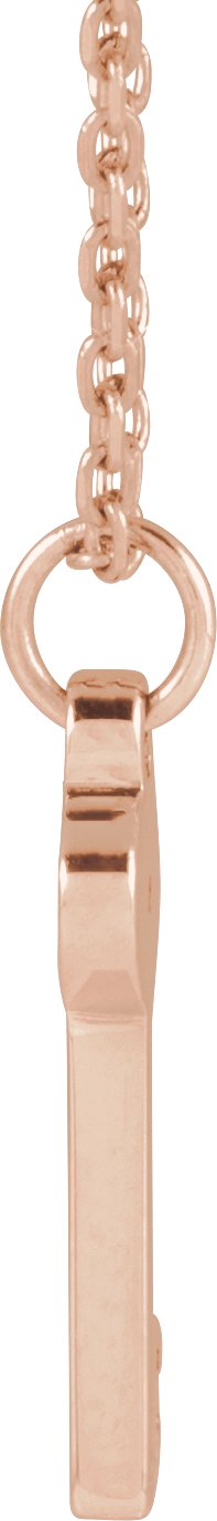 Alternative view of Accented Key Necklace or Pendant