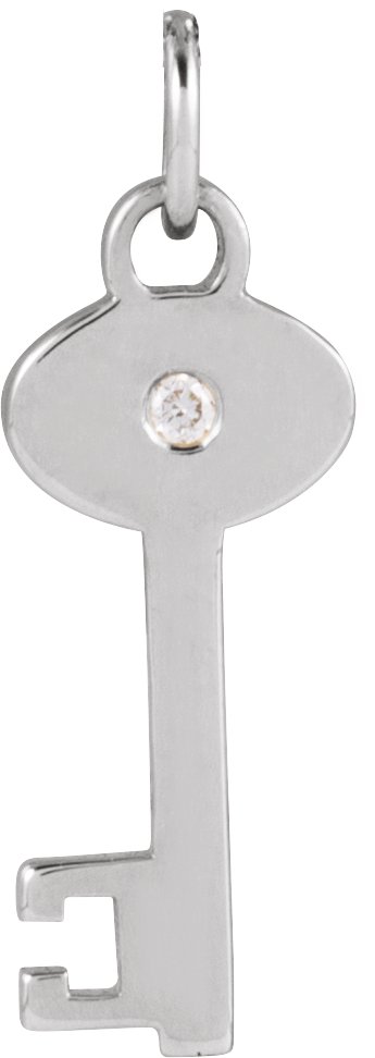 Accented Key Necklace or Pendant