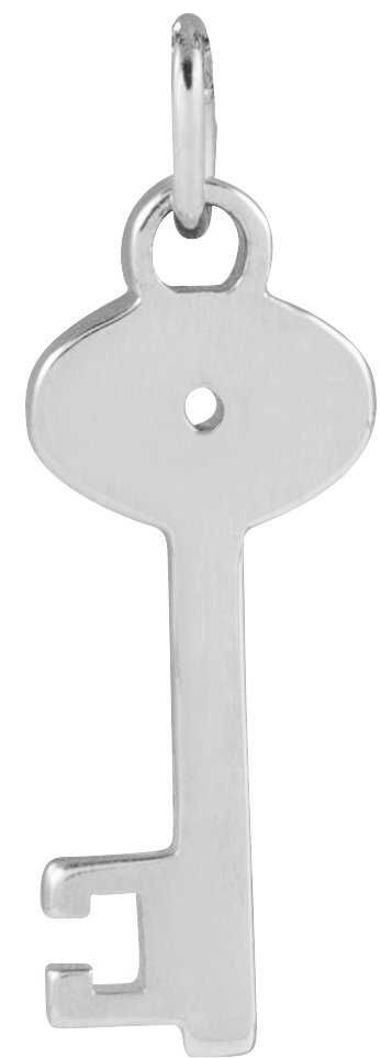 Accented Key Necklace or Pendant