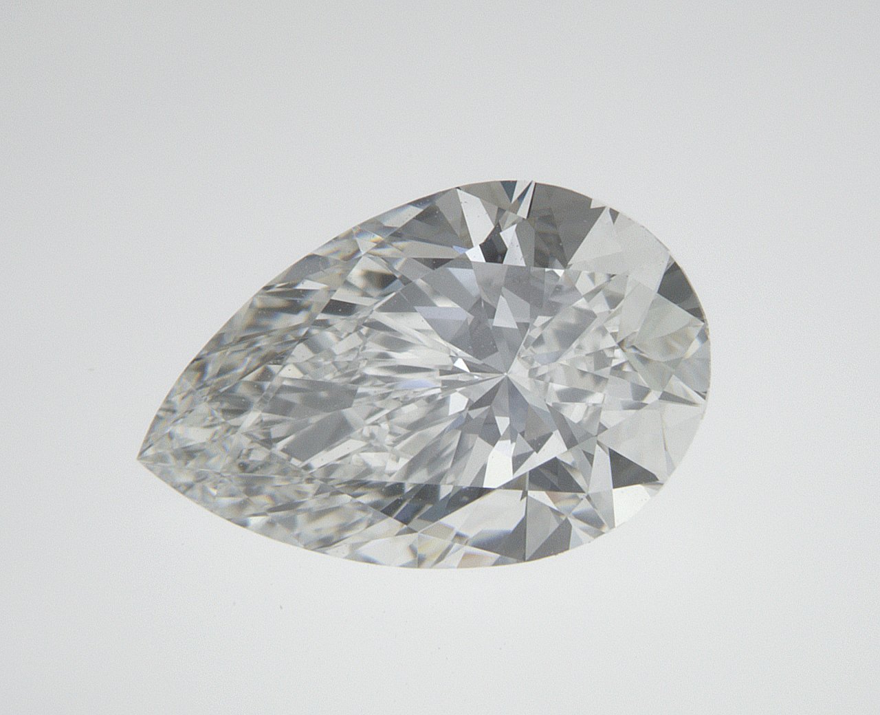 1.74 Carat Pear Cut Lab Diamond