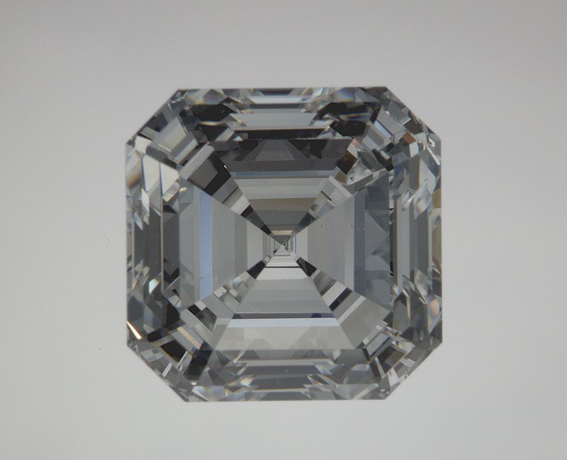 Asscher 7.19 carat F VS1 Photo