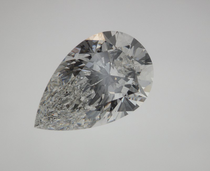 3.3 CT Pear Lab-Grown Diamond Surrey Vancouver Canada Langley Burnaby Richmond