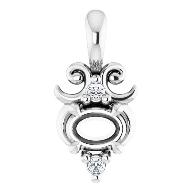 14k White Gold