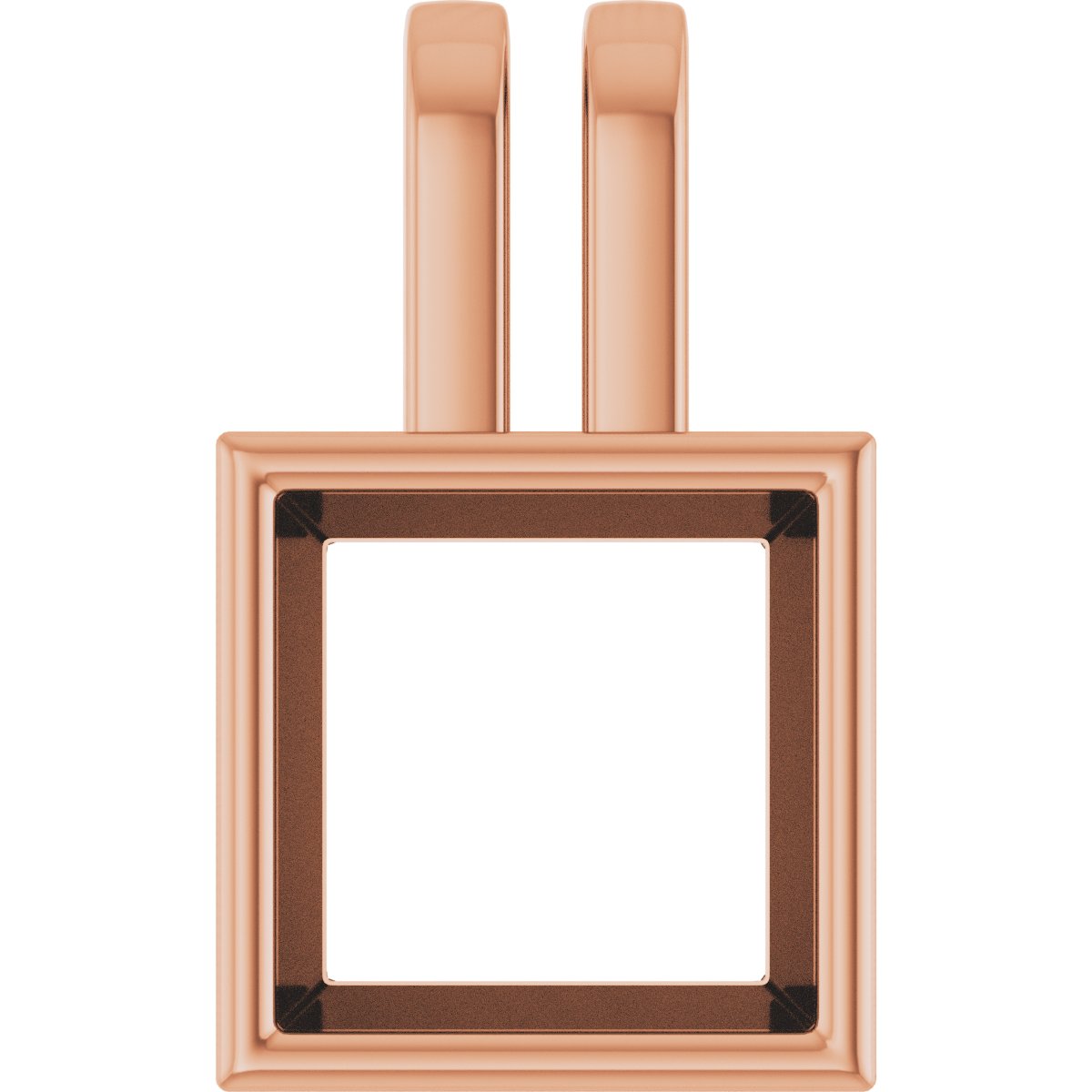 Bezel-Set Solitaire Pendant