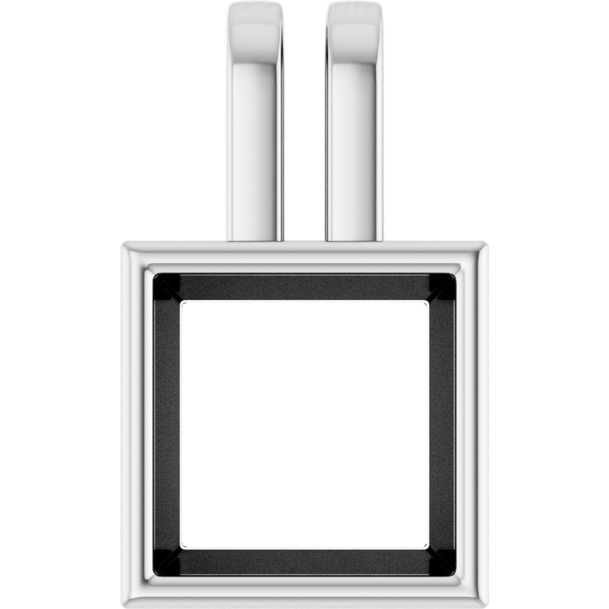 Bezel-Set Solitaire Pendant
