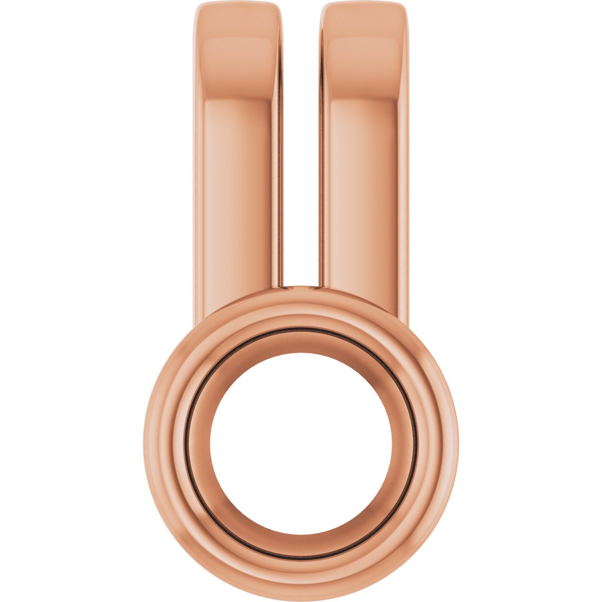 Bezel-Set Solitaire Pendant
