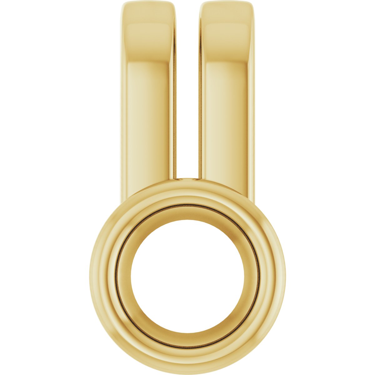 Bezel-Set Solitaire Pendant