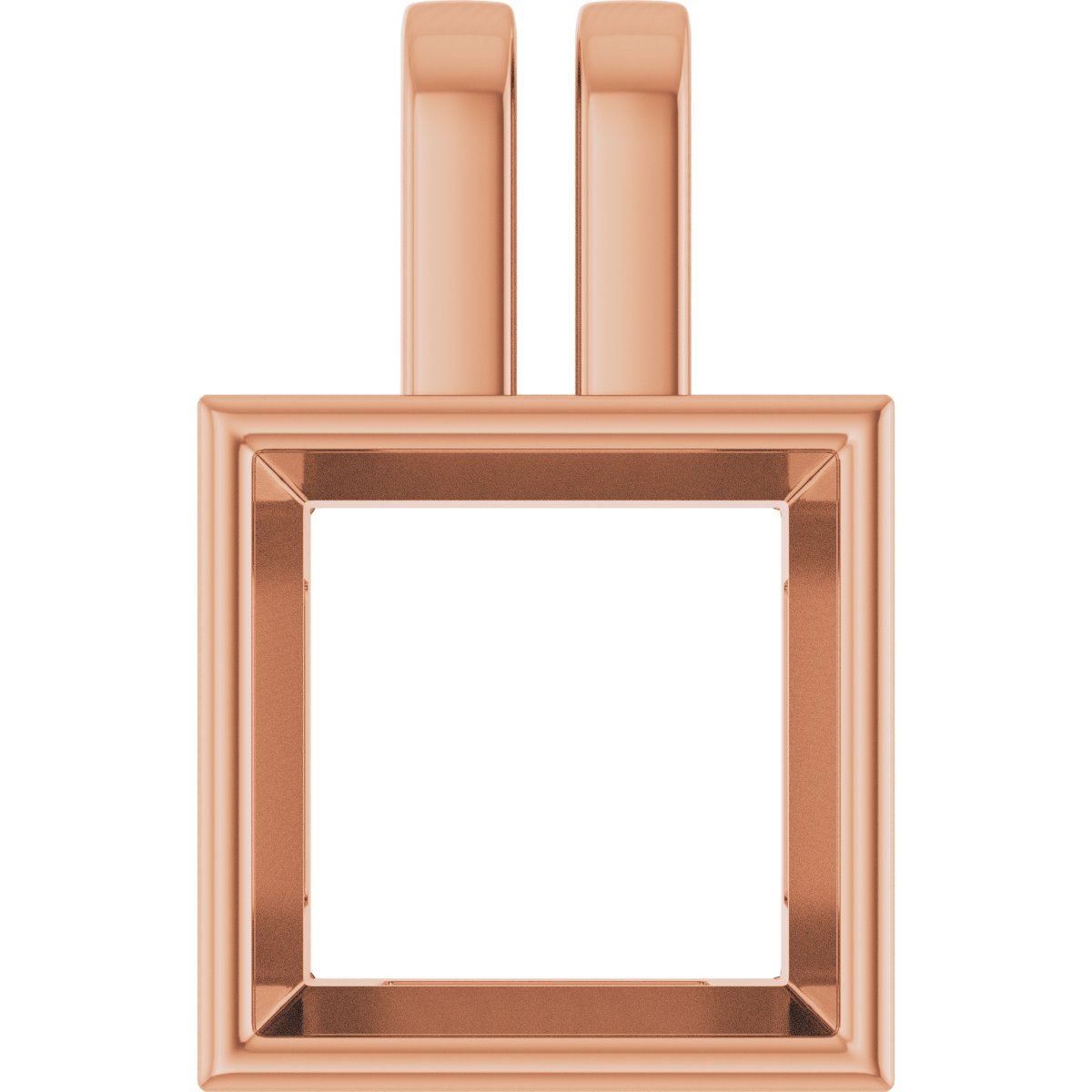Bezel-Set Solitaire Pendant