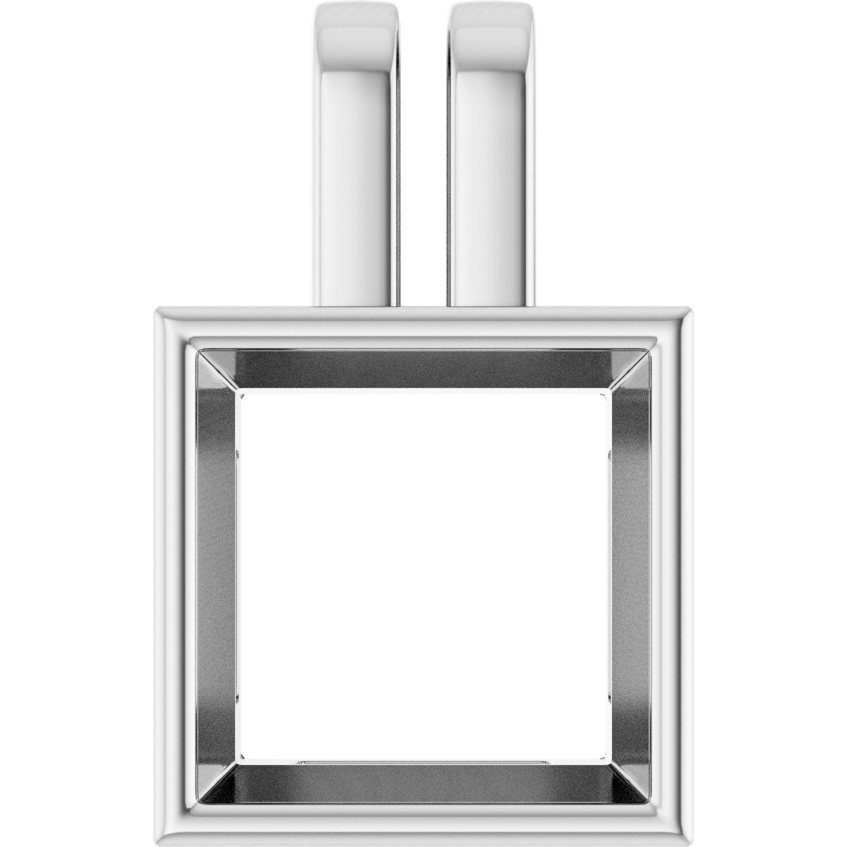 Bezel-Set Solitaire Pendant