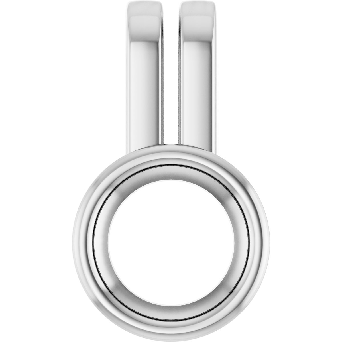 Bezel-Set Solitaire Pendant