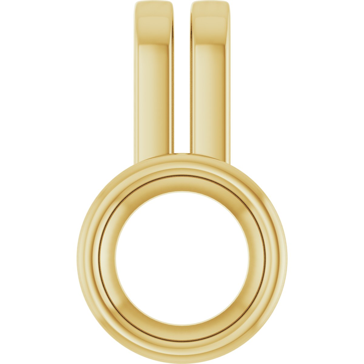 Bezel-Set Solitaire Pendant